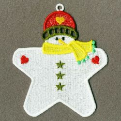 FSL Snowman Star 10 machine embroidery designs