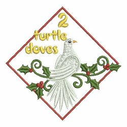 12 Days Of Christmas 3 02 machine embroidery designs