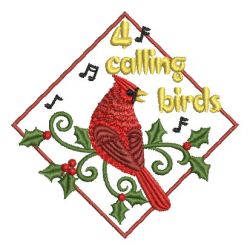 12 Days Of Christmas 3 04 machine embroidery designs