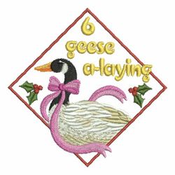 12 Days Of Christmas 3 06 machine embroidery designs