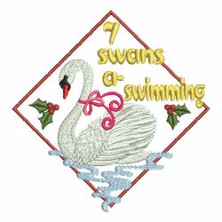 12 Days Of Christmas 3 07 machine embroidery designs