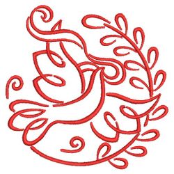 Redwork Doves 07(Sm) machine embroidery designs