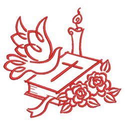Redwork Doves 08(Md) machine embroidery designs