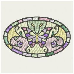 Stained Glass Butterfly 05