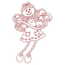 Redwork Sewing Fairy 01(Lg) machine embroidery designs