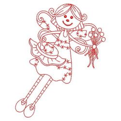 Redwork Sewing Fairy 10(Lg) machine embroidery designs