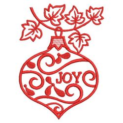Redwork Dazzling Christmas 06(Lg)
