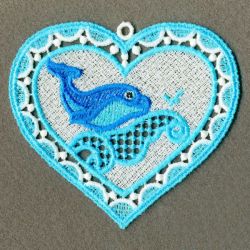 FSL Dolphin Ornament 06 machine embroidery designs