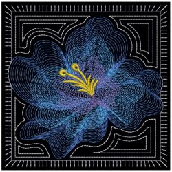 Rippled Flowers 03(Sm) machine embroidery designs