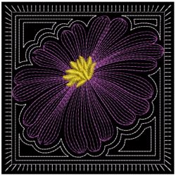 Rippled Flowers 08(Md) machine embroidery designs