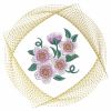 Rippled Floral Quilt 10(Sm)