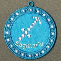 FSL Crystal Applique Zodiac 09