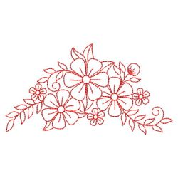 Redwork Elegance Quilt(Md) machine embroidery designs