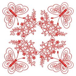 Redwork Elegance Quilt 07(Md)