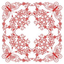 Redwork Elegance Quilt 10(Md)