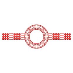 Redwork Indian Feather 07(Lg)