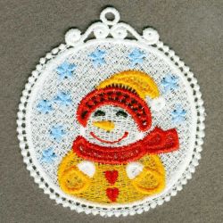 FSL Snowman Ornament 04 machine embroidery designs
