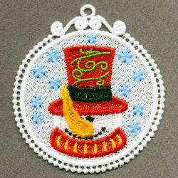 FSL Snowman Ornament 06 machine embroidery designs
