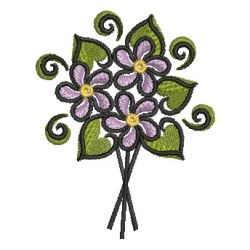 Flowers Of The Month 3 02 machine embroidery designs