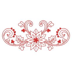 Redwork Heirloom Poinsettia 10(Md)
