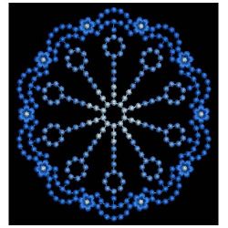 Colorful Candlewicking 3 07(Lg) machine embroidery designs