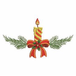 Christmas Candles 2 01 machine embroidery designs