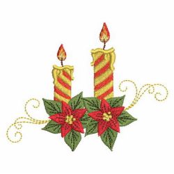 Christmas Candles 2 03 machine embroidery designs