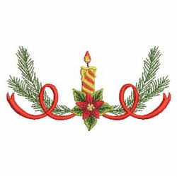 Christmas Candles 2 05 machine embroidery designs