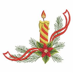 Christmas Candles 2 06 machine embroidery designs