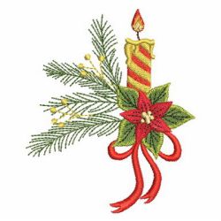 Christmas Candles 2 09 machine embroidery designs