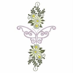 Heirloom White Flowers 10 machine embroidery designs