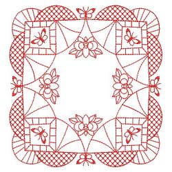 Redwork Enticement Quilt 08(Md)