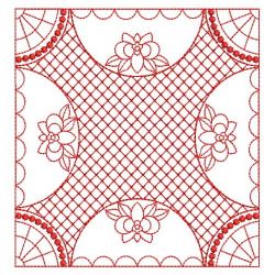 Redwork Enticement Quilt 10(Sm) machine embroidery designs
