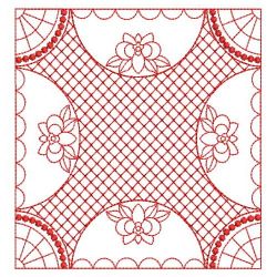 Redwork Enticement Quilt 10(Md)