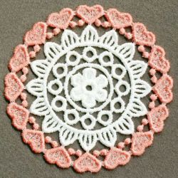 Cute Round Doliy 01 machine embroidery designs