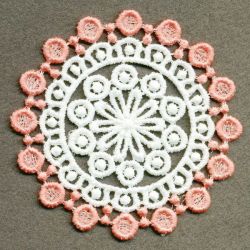 Cute Round Doliy 02 machine embroidery designs