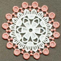 Cute Round Doliy 07 machine embroidery designs