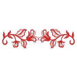 Redwork Heirloom Pansy 10(Lg) machine embroidery designs