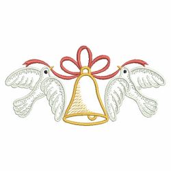 Vintage Christmas Doves 2 02(Sm) machine embroidery designs