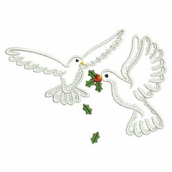 Vintage Christmas Doves 2 08(Sm)