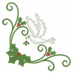 Vintage Christmas Doves 2 09(Sm) machine embroidery designs