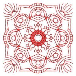 Redwork Fancy Quilt 1 05(Md) machine embroidery designs