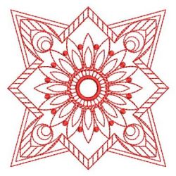 Redwork Fancy Quilt 1 08(Sm) machine embroidery designs