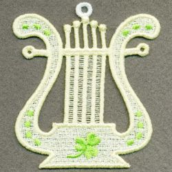 Harp of St Patrick 01 machine embroidery designs