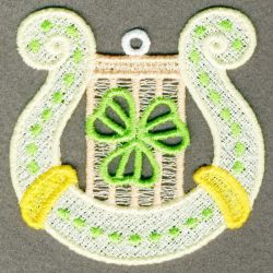 Harp of St Patrick 02 machine embroidery designs