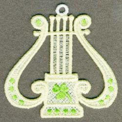 Harp of St Patrick 05 machine embroidery designs