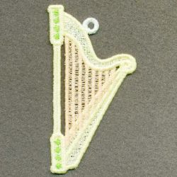 Harp of St Patrick 06 machine embroidery designs