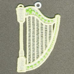 Harp of St Patrick 07 machine embroidery designs