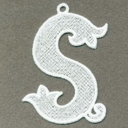 FSL Baroque Alphabets 19 machine embroidery designs