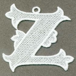 FSL Baroque Alphabets 26 machine embroidery designs